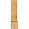 Ekena Millwork Portland Rough Sawn Timber Gable Bracket, Western Red Cedar, 72"W x 27"H x 6"D x 6"F, 9/12 Pitch GBW072X27X0606POR00RWR - alternate 2